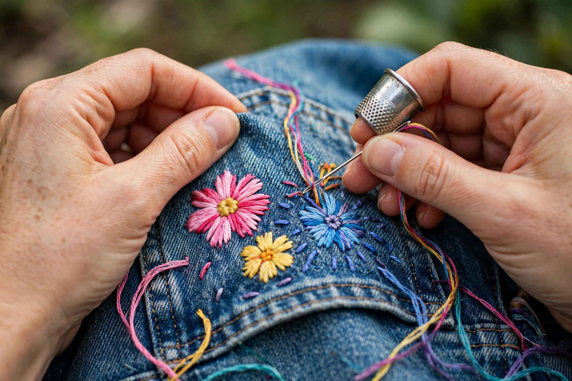 How to Embroider on Denim Jackets: Step-by-Step Guide