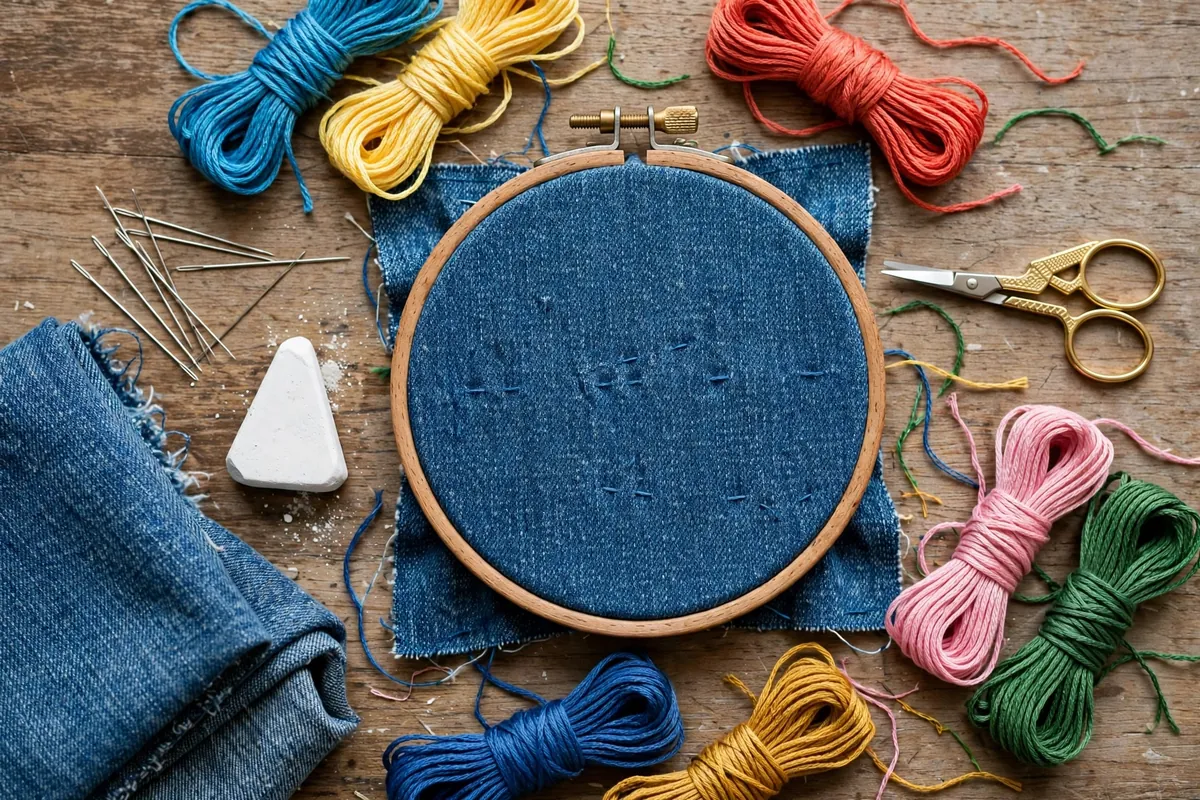 How to Embroider on Denim Jackets: Step-by-Step Guide
